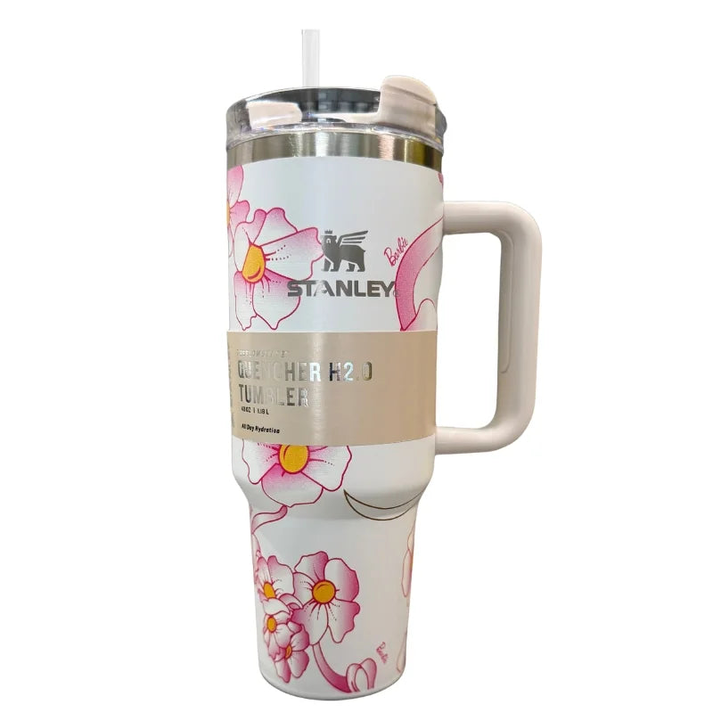 Barbie Stanlay Tumbler | H2.0 Tumbler 1.18L Limited Edition Double Wall Vacuum Insulated